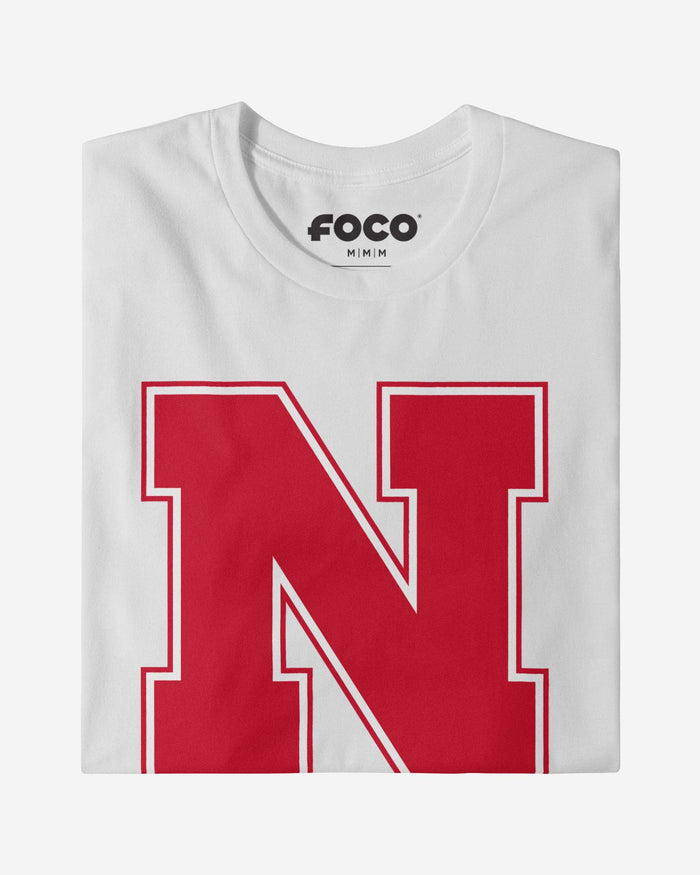 Nebraska Cornhuskers Primary Logo T-Shirt FOCO - FOCO.com