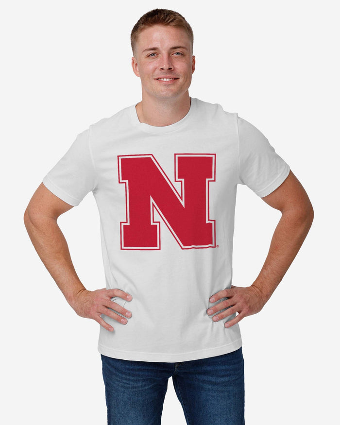 Nebraska Cornhuskers Primary Logo T-Shirt FOCO - FOCO.com