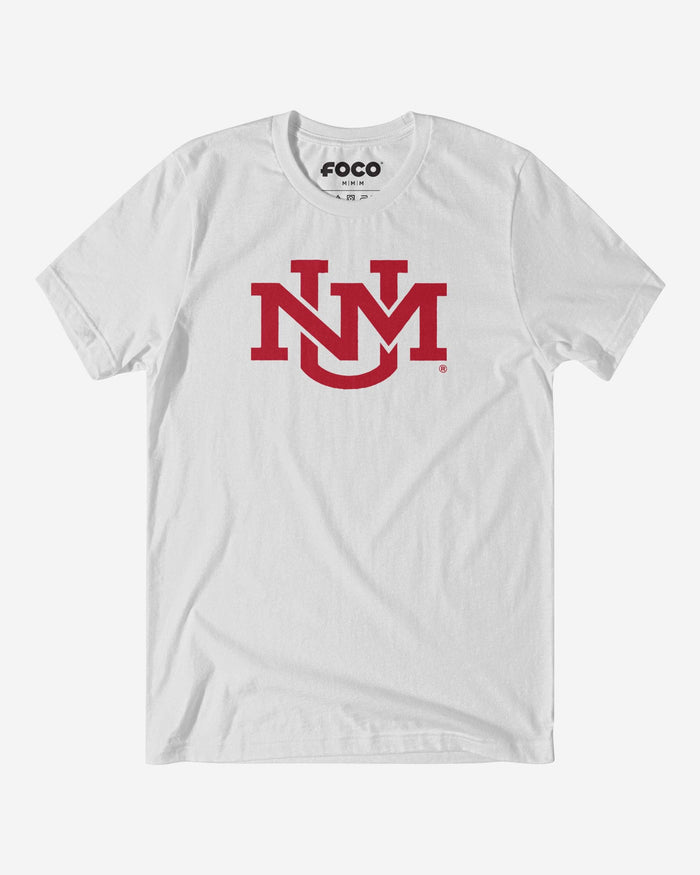 New Mexico Lobos Primary Logo T-Shirt FOCO White S - FOCO.com