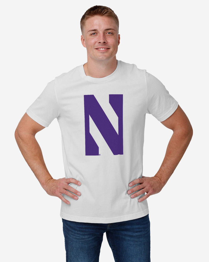 Northwestern Wildcats Primary Logo T-Shirt FOCO - FOCO.com