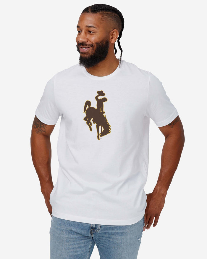 Wyoming Cowboys Primary Logo T-Shirt FOCO - FOCO.com