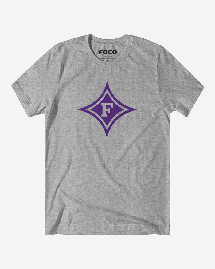 Furman Paladins Primary Logo T-Shirt FOCO Athletic Heather S - FOCO.com