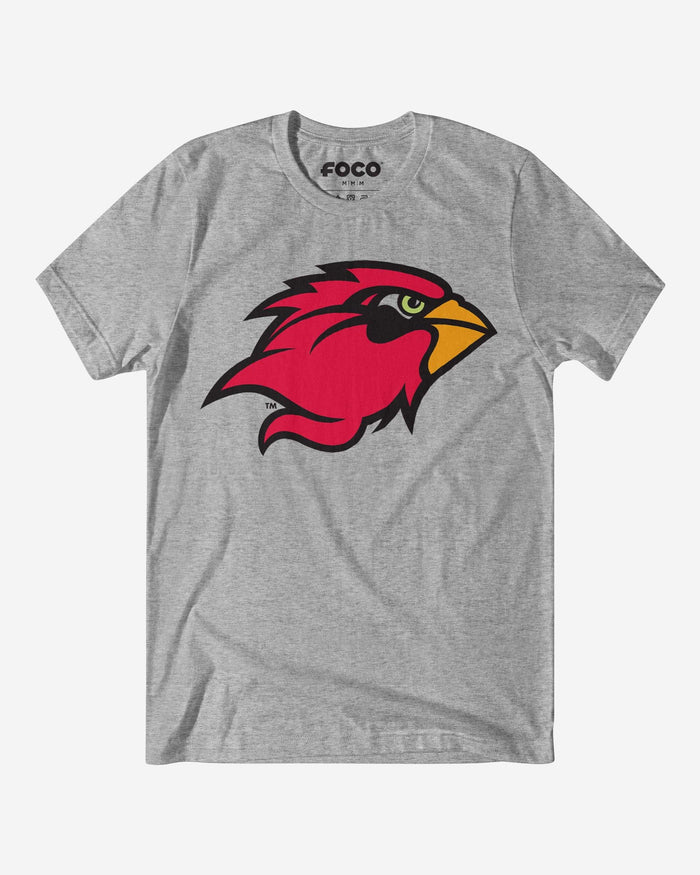 Lamar Cardinals Primary Logo T-Shirt FOCO Athletic Heather S - FOCO.com