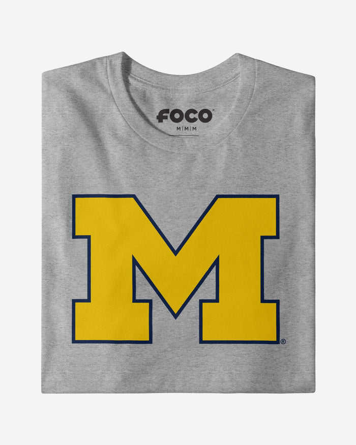 Michigan Wolverines Primary Logo T-Shirt FOCO - FOCO.com