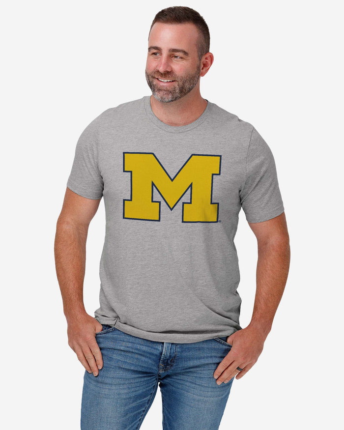 Michigan Wolverines Primary Logo T-Shirt FOCO - FOCO.com