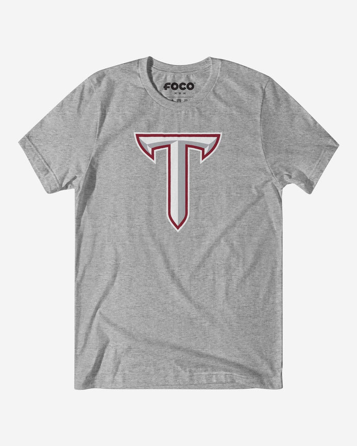 Troy Trojans Primary Logo T-Shirt FOCO Athletic Heather S - FOCO.com