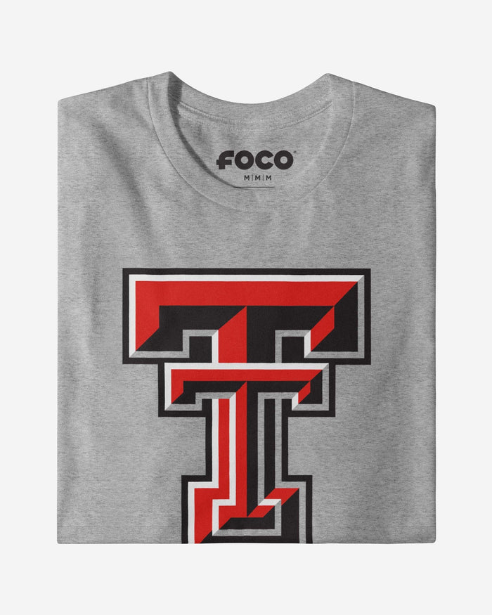 Texas Tech Red Raiders Primary Logo T-Shirt FOCO - FOCO.com