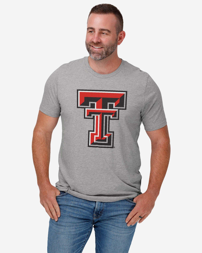 Texas Tech Red Raiders Primary Logo T-Shirt FOCO - FOCO.com