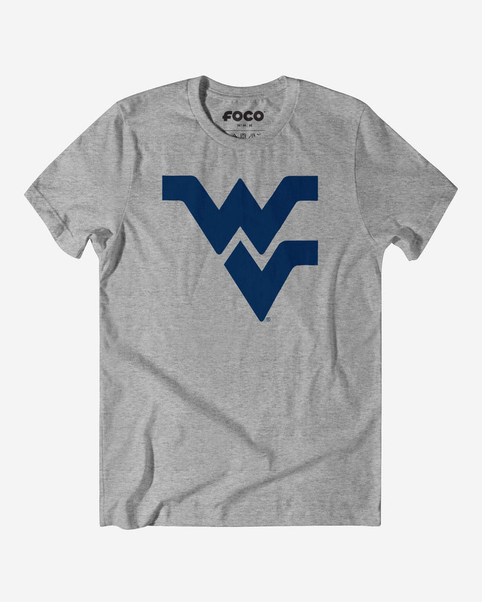 West Virginia Mountaineers Primary Logo T-Shirt FOCO Athletic Heather S - FOCO.com