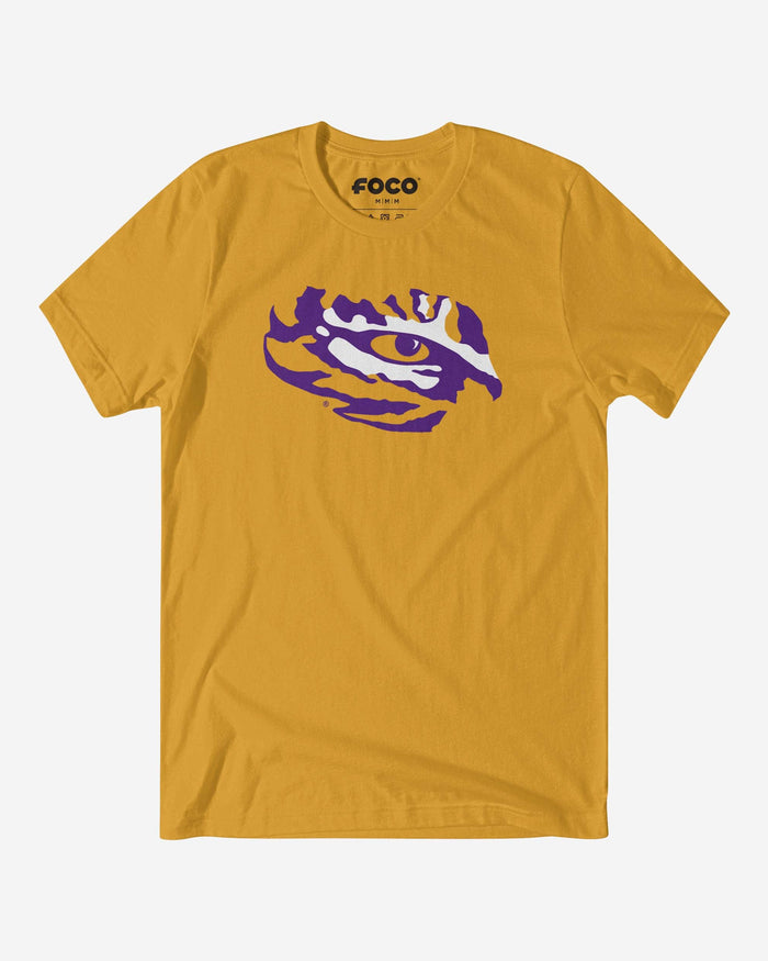 LSU Tigers Primary Logo T-Shirt FOCO Maize Yellow S - FOCO.com