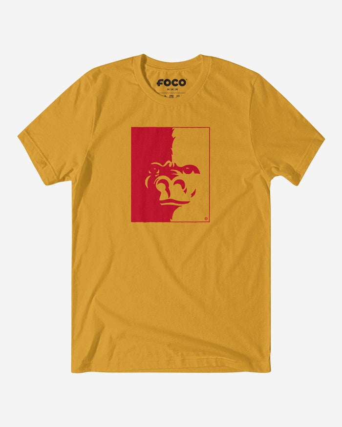 Pittsburg State Gorillas Primary Logo T-Shirt FOCO Maize Yellow S - FOCO.com