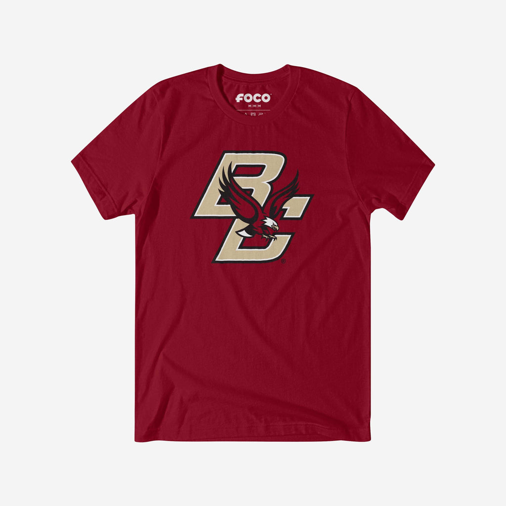 Boston College Eagles Primary Logo T-Shirt FOCO Cardinal S - FOCO.com