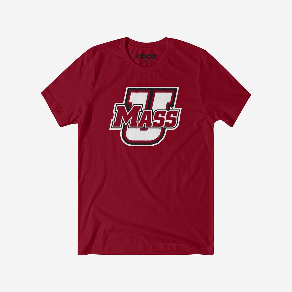 UMass Minutemen Primary Logo T-Shirt FOCO Cardinal S - FOCO.com