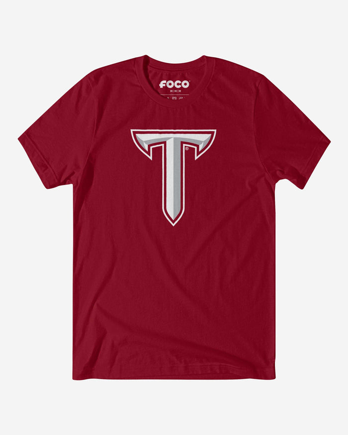 Troy Trojans Primary Logo T-Shirt FOCO Cardinal S - FOCO.com