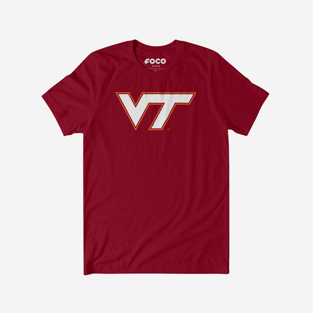 Virginia Tech Hokies Primary Logo T-Shirt FOCO Cardinal S - FOCO.com