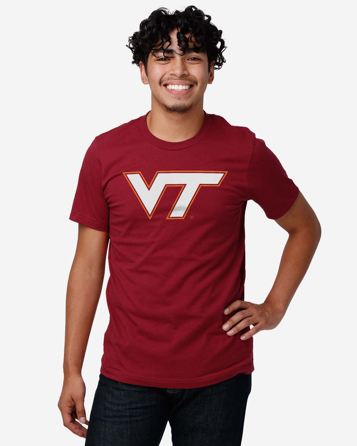 Virginia Tech Hokies Primary Logo T-Shirt FOCO - FOCO.com