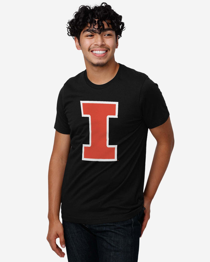 Illinois Fighting Illini Primary Logo T-Shirt FOCO - FOCO.com