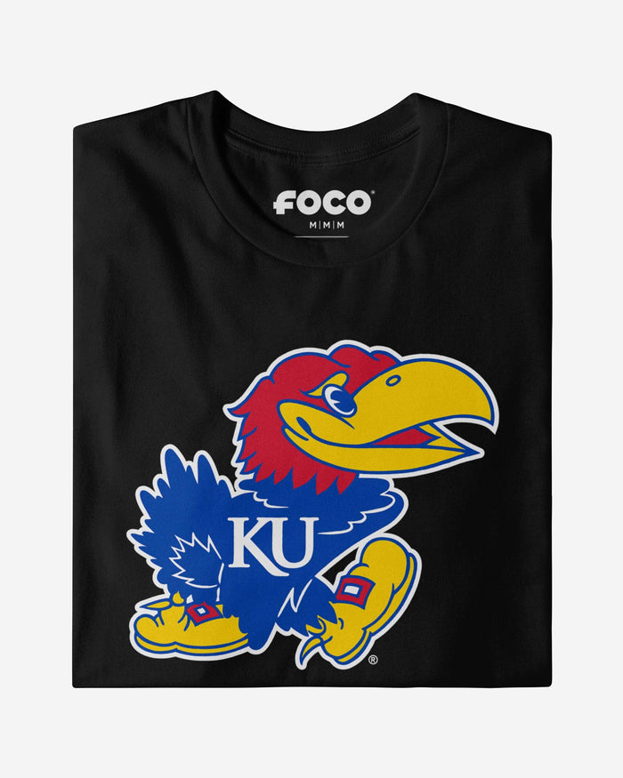 Kansas Jayhawks Primary Logo T-Shirt FOCO - FOCO.com