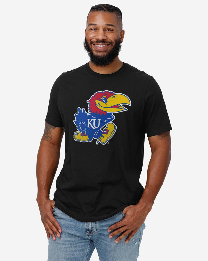 Kansas Jayhawks Primary Logo T-Shirt FOCO - FOCO.com