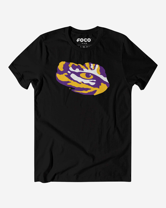 LSU Tigers Primary Logo T-Shirt FOCO Black S - FOCO.com