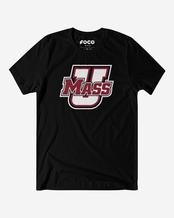 UMass Minutemen Primary Logo T-Shirt FOCO Black S - FOCO.com