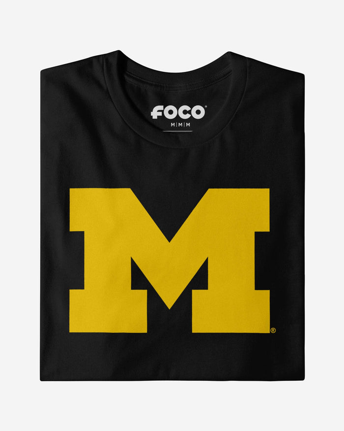 Michigan Wolverines Primary Logo T-Shirt FOCO - FOCO.com