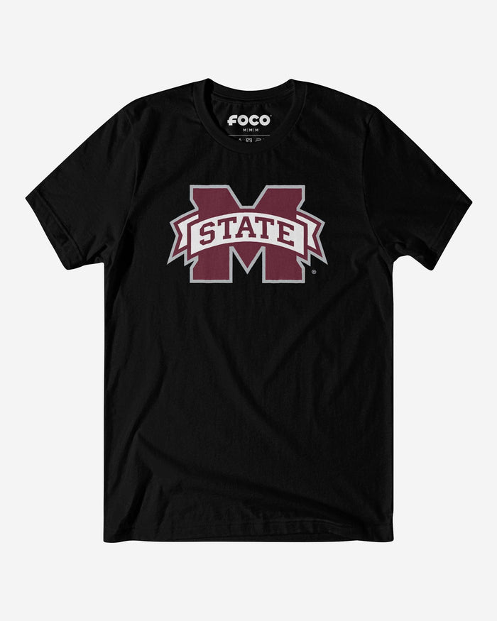 Mississippi State Bulldogs Primary Logo T-Shirt FOCO Black S - FOCO.com