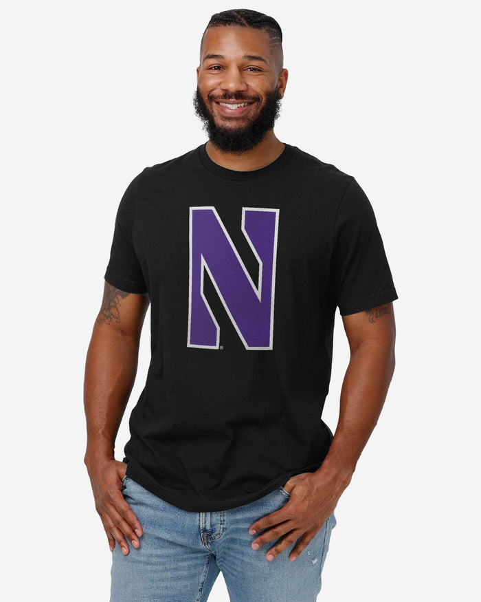 Northwestern Wildcats Primary Logo T-Shirt FOCO - FOCO.com