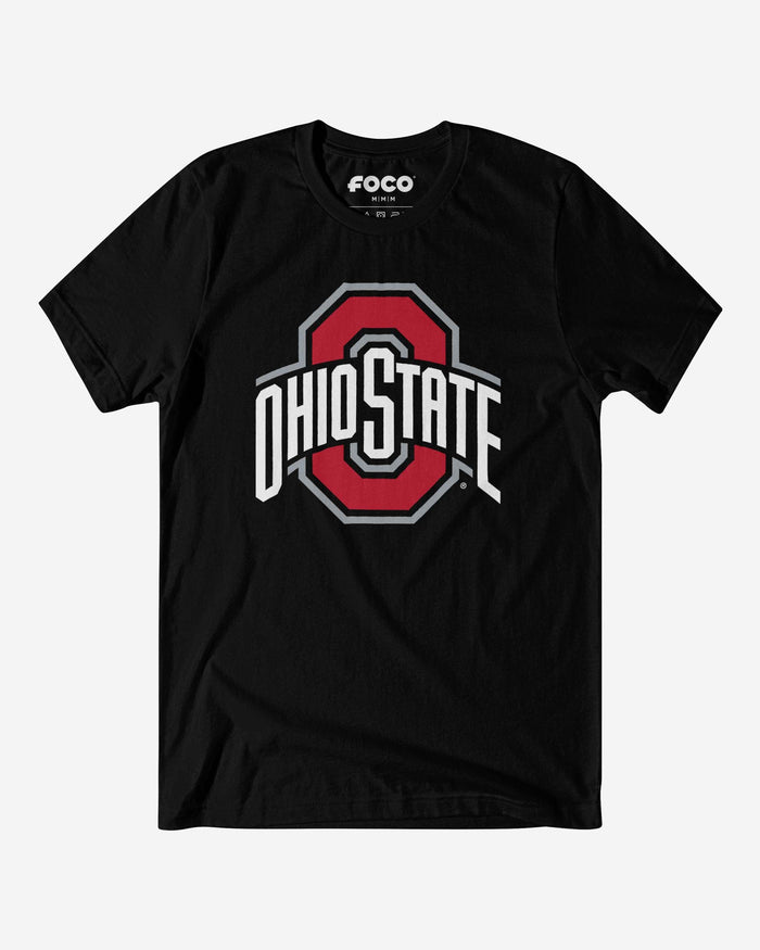 Ohio State Buckeyes Primary Logo T-Shirt FOCO Black S - FOCO.com