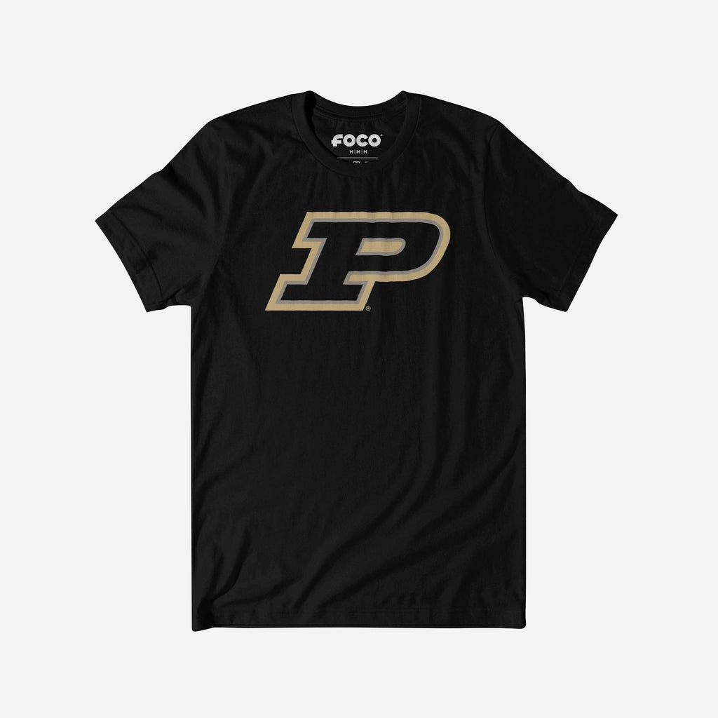 Purdue Boilermakers Primary Logo T-Shirt FOCO Black S - FOCO.com