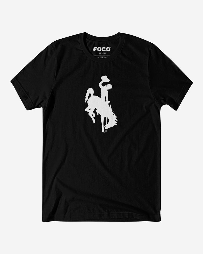 Wyoming Cowboys Primary Logo T-Shirt FOCO Black S - FOCO.com