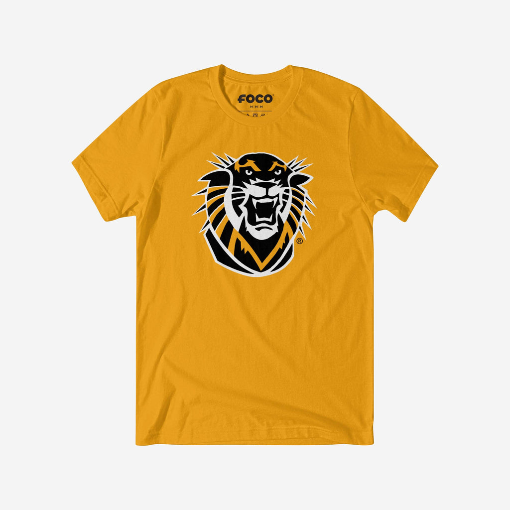 Fort Hays State Tigers Primary Logo T-Shirt FOCO Gold S - FOCO.com