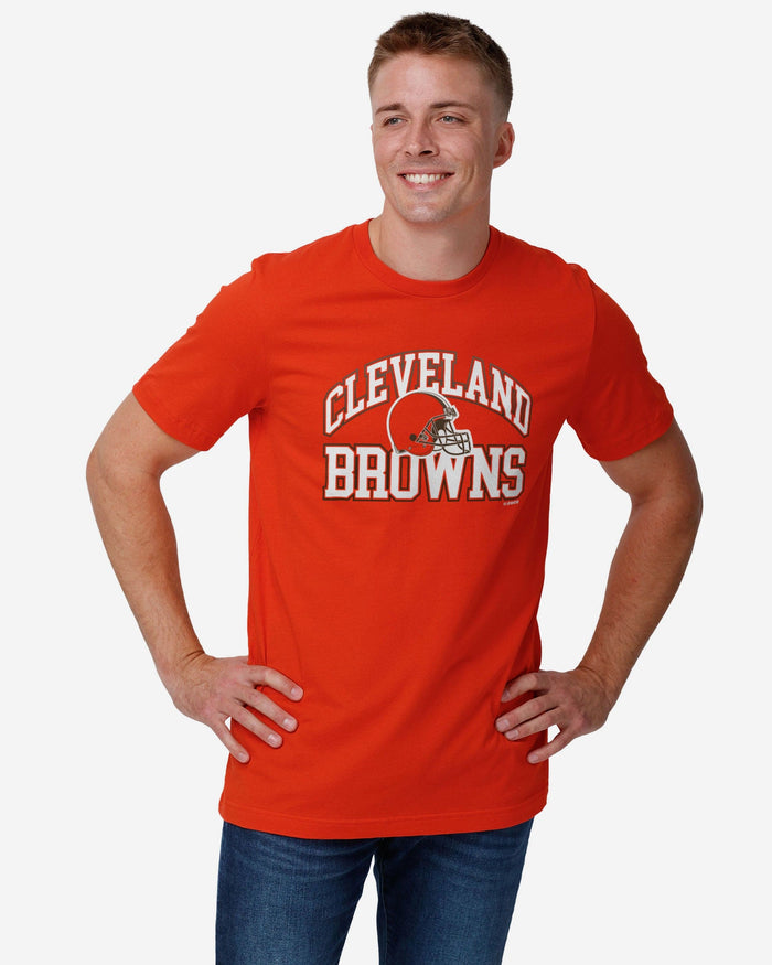 Cleveland Browns Arched Wordmark T-Shirt FOCO - FOCO.com