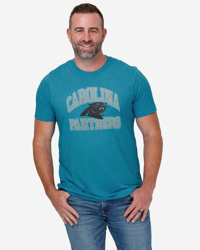 Carolina Panthers Arched Wordmark T-Shirt FOCO - FOCO.com