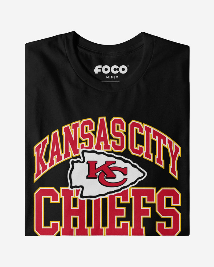 Kansas City Chiefs Arched Wordmark T-Shirt FOCO - FOCO.com