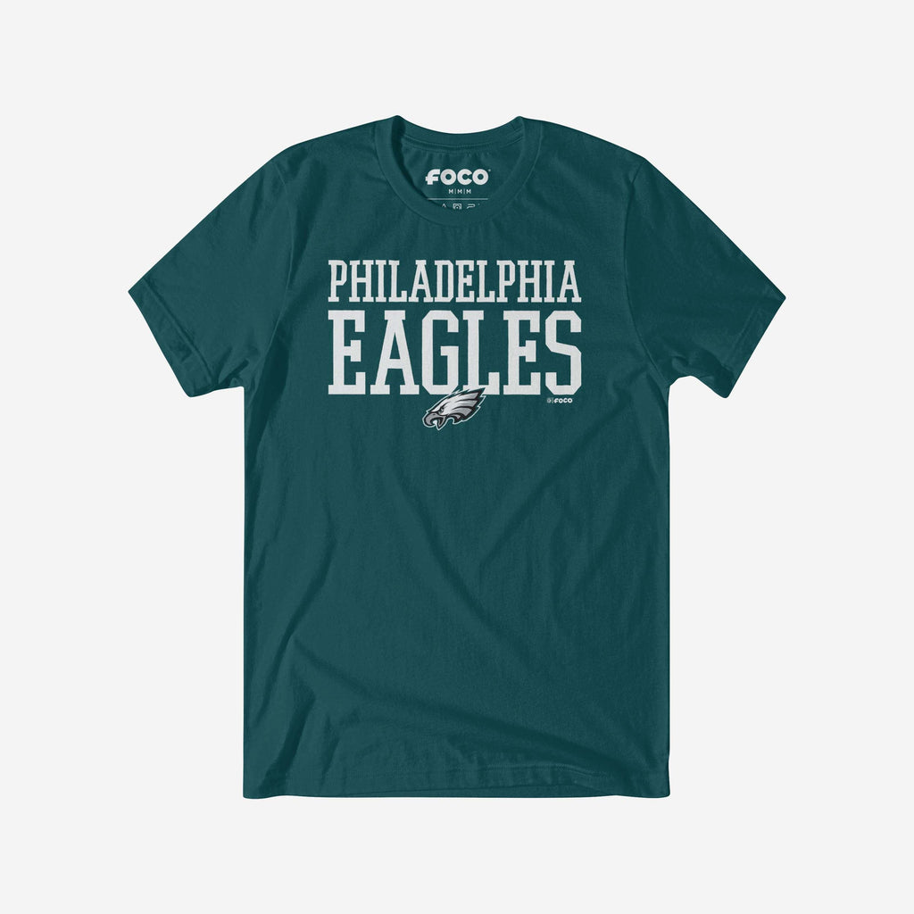 Philadelphia Eagles Bold Wordmark T-Shirt FOCO S - FOCO.com