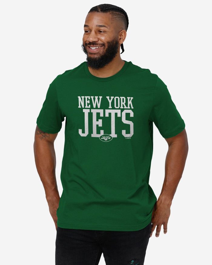 New York Jets Bold Wordmark T-Shirt FOCO - FOCO.com