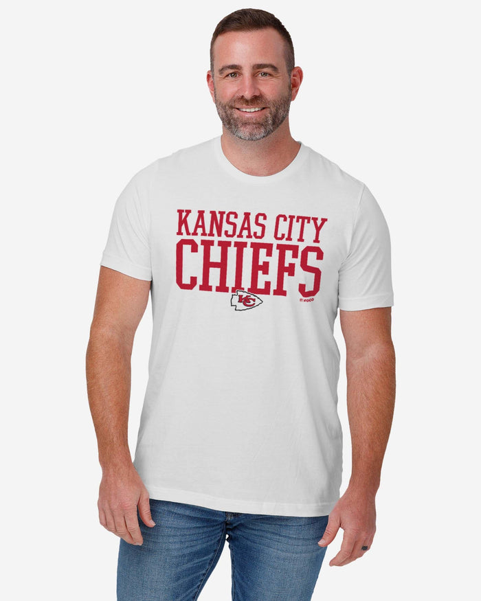 Kansas City Chiefs Bold Wordmark T-Shirt FOCO - FOCO.com