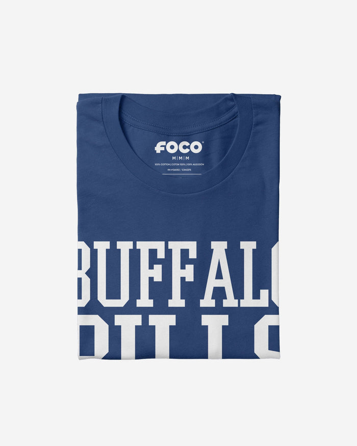 Buffalo Bills Bold Wordmark T-Shirt FOCO - FOCO.com