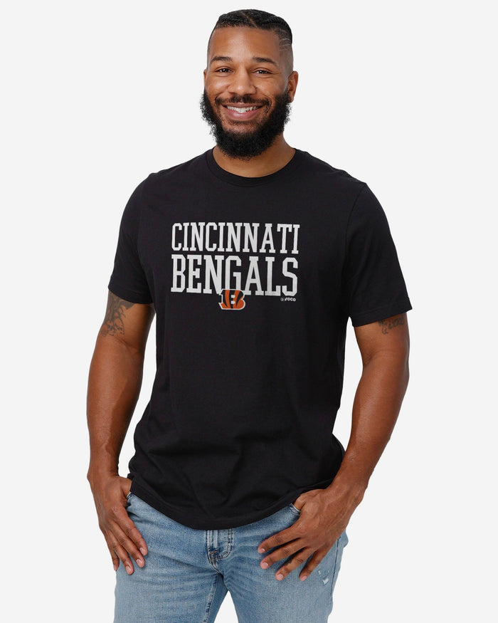 Cincinnati Bengals Bold Wordmark T-Shirt FOCO - FOCO.com