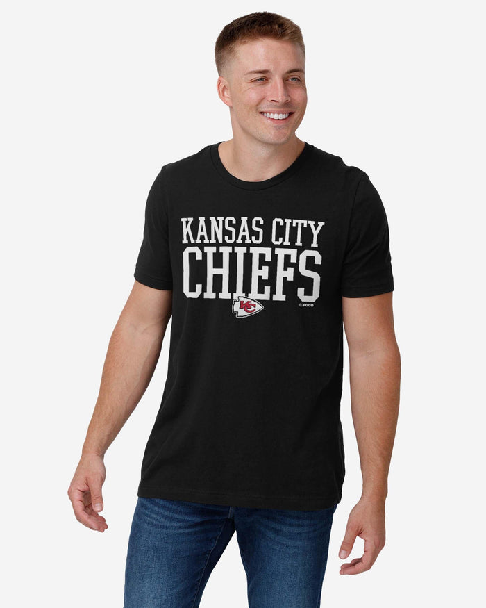 Kansas City Chiefs Bold Wordmark T-Shirt FOCO - FOCO.com