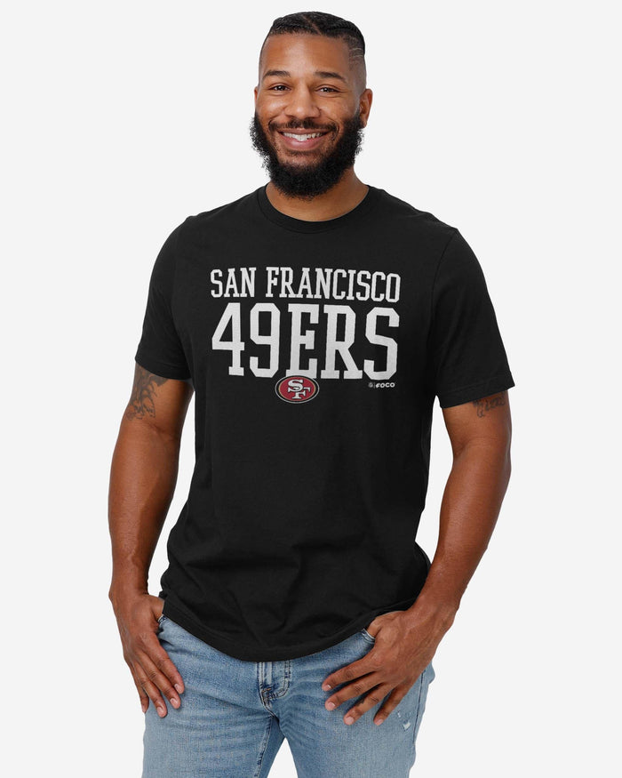 San Francisco 49ers Bold Wordmark T-Shirt FOCO - FOCO.com