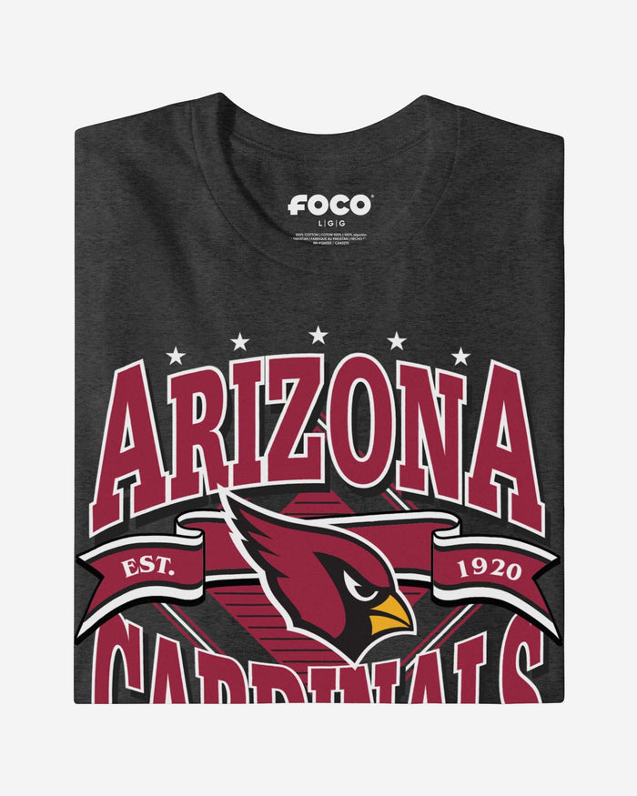 Arizona Cardinals Established Banner T-Shirt FOCO - FOCO.com