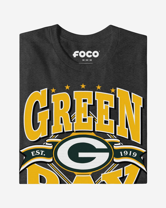 Green Bay Packers Established Banner T-Shirt FOCO - FOCO.com