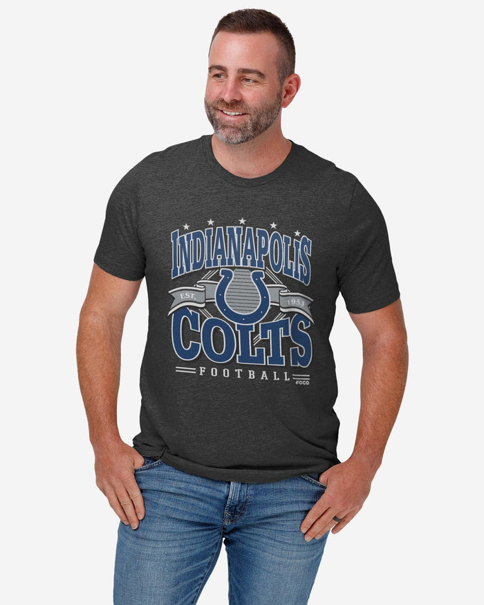 Indianapolis Colts Established Banner T-Shirt FOCO - FOCO.com