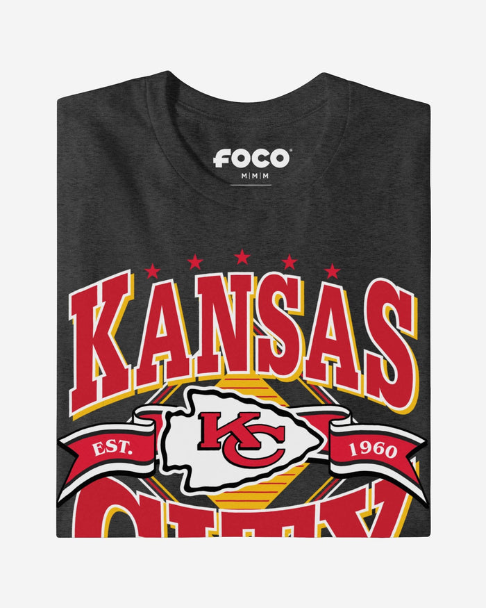 Kansas City Chiefs Established Banner T-Shirt FOCO - FOCO.com