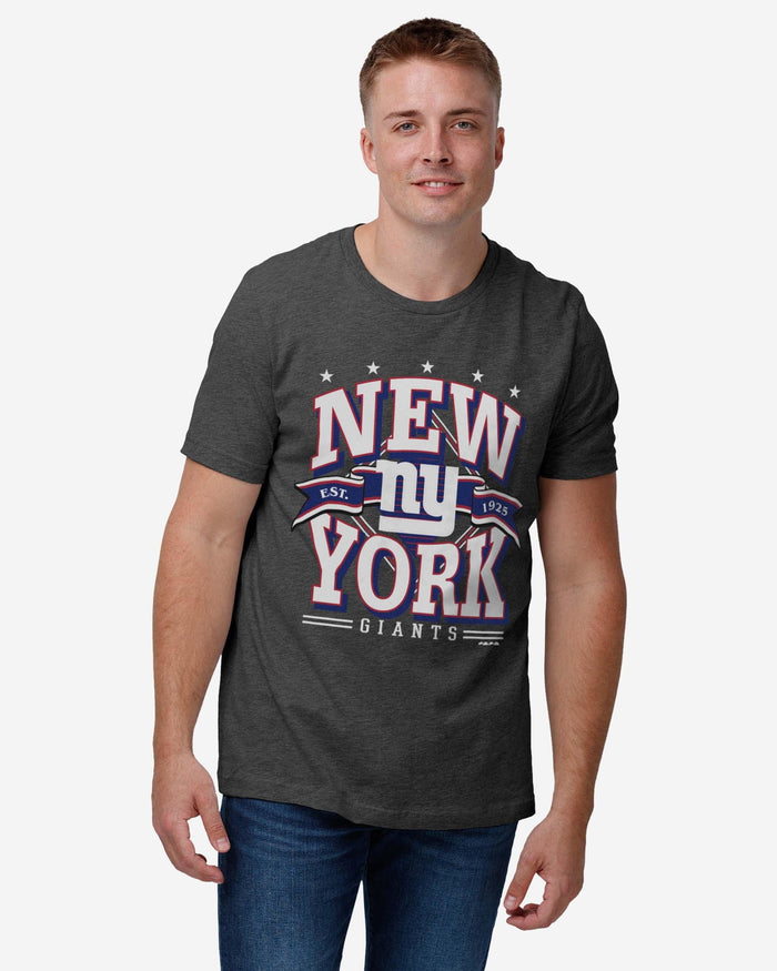 New York Giants Established Banner T-Shirt FOCO - FOCO.com