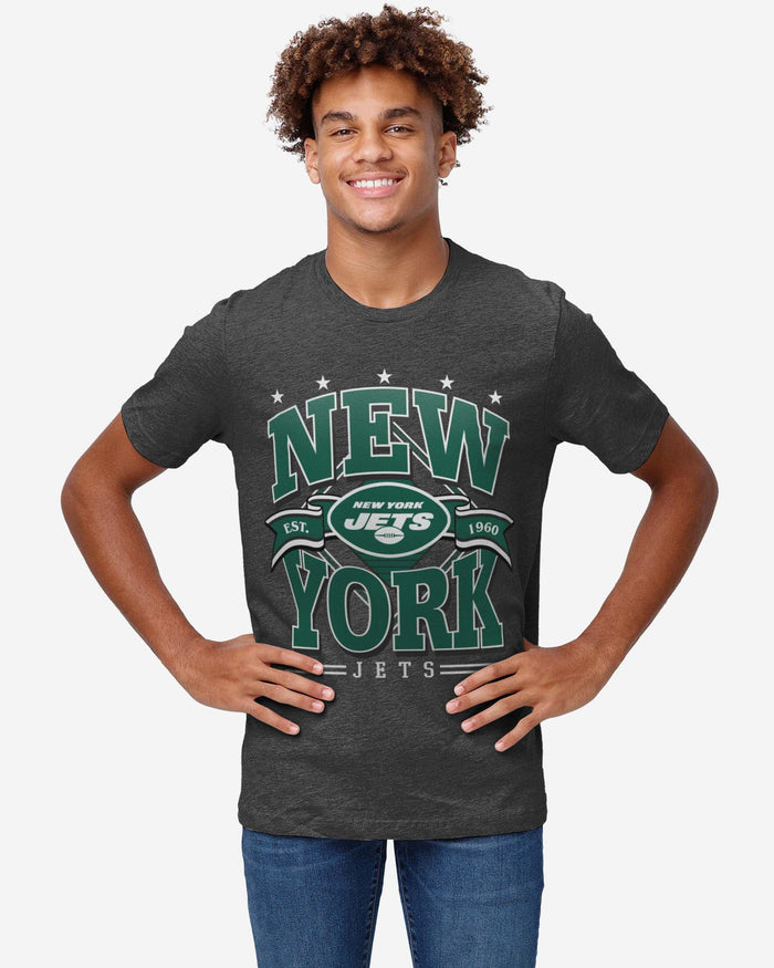 New York Jets Established Banner T-Shirt FOCO - FOCO.com