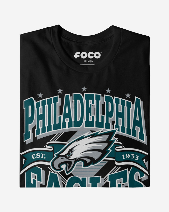 Philadelphia Eagles Established Banner T-Shirt FOCO - FOCO.com