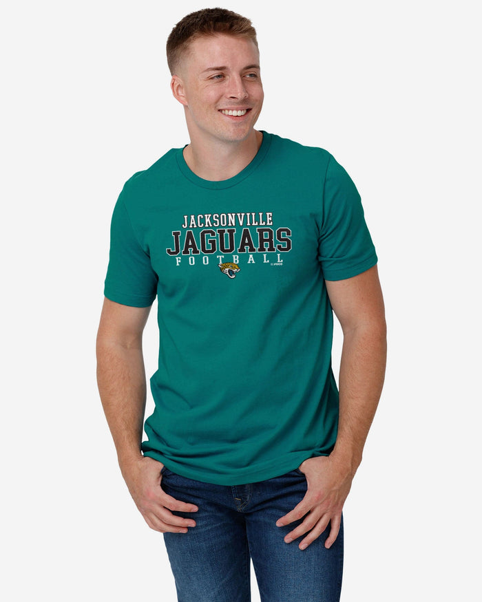 Jacksonville Jaguars Football Wordmark T-Shirt FOCO - FOCO.com